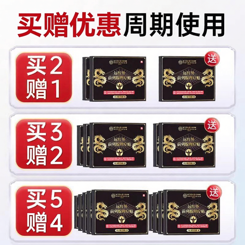 远红外前列腺理疗贴炎热敷贴穴位贴官方旗舰店正品9dq