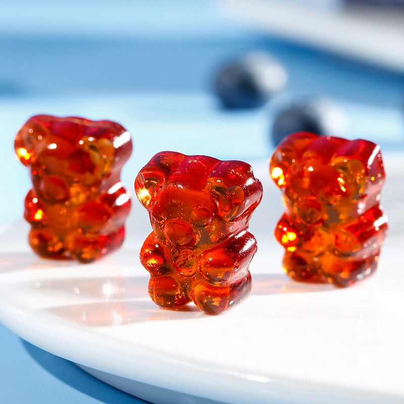 儿童用眼多吃黄金搭档蓝莓叶黄素酯软糖 小熊形 官方药房旗舰店kf