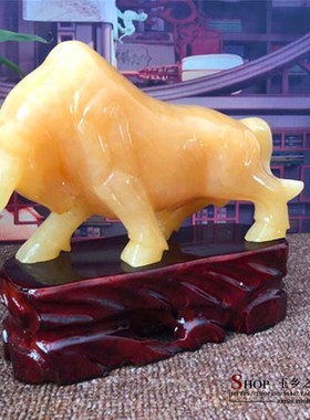 吉祥物办公室招财装饰品生肖牛