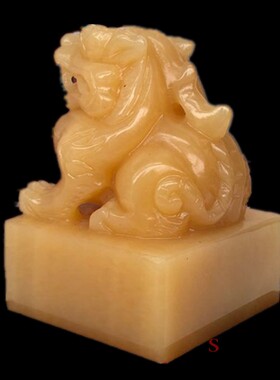 天然招财家居客厅书桌貔貅印章