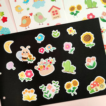 10 children stickers handmade Kindergarten Growth Handbook album Archives Diy photo frames to make decorative materials