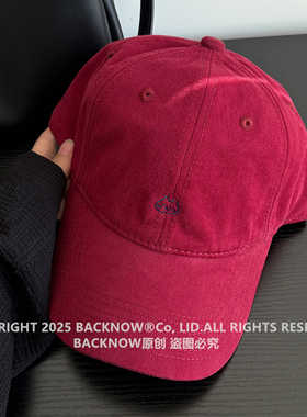 BACKNOW深顶棒球帽男女显脸小