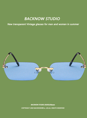 复古小框方形偏光太阳镜