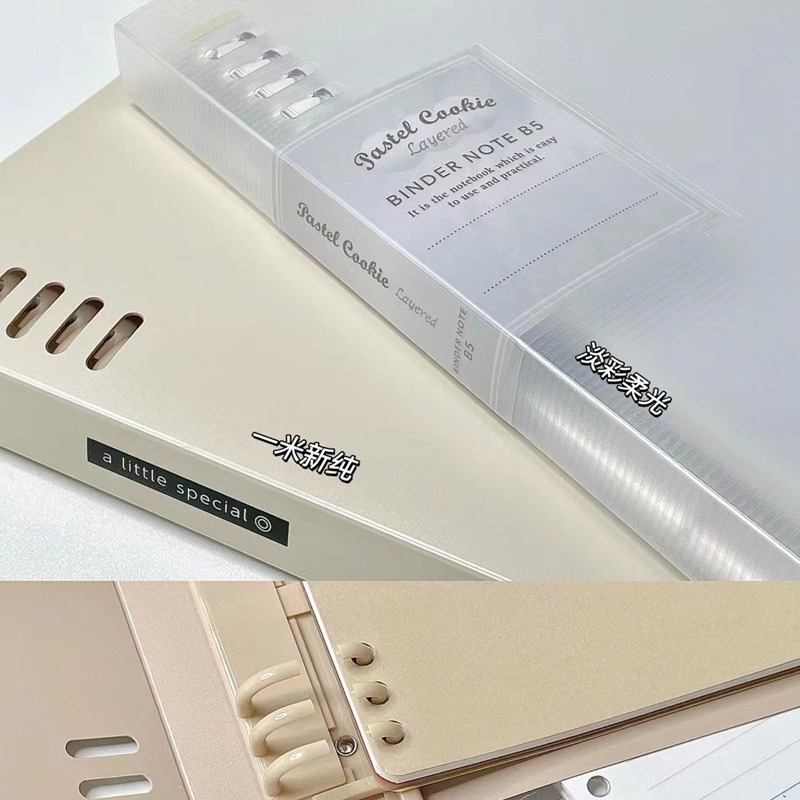 新品KOKUYO国誉活页本小男孩限定款Campus笔记本可拆卸B5A5活页夹 - 图2