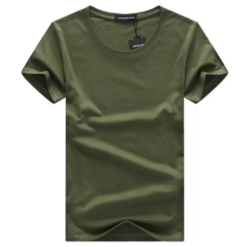 Short-sleeved men who T-Shirt Cotton Shirt утболка