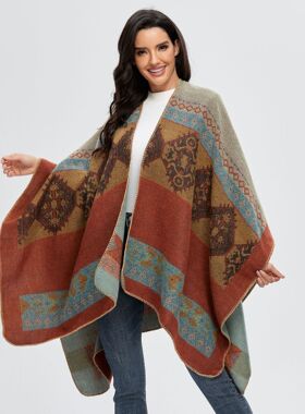 Womenscapeshawlretroslit