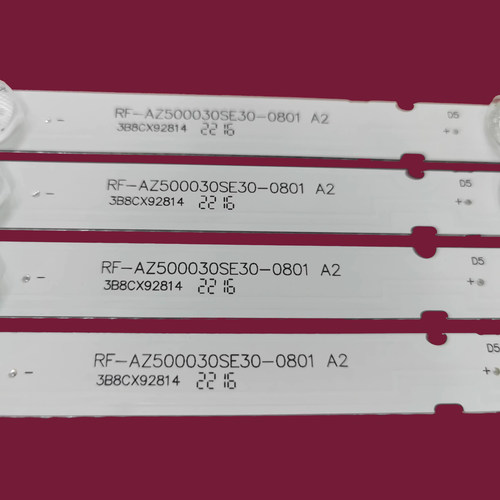 适用松下TH-50GX680C背光灯条RF-AZ500030SE30-0801 A2铝基板8灯 - 图1