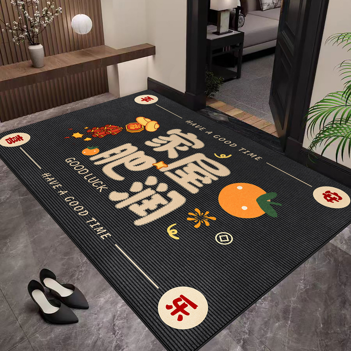 轻奢高级感入户门脚垫进门玄关地垫家用耐脏防滑除尘地毯2026新款,淘宝优惠券,粉丝福利购,淘宝优惠卷