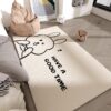 Bedroom bedside blanket living room carpet new home floor mat