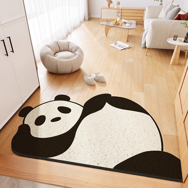 家用入户门新款地垫大门口门外玄关卡通丝圈耐脏可剪裁蹭土脚垫子,淘宝优惠券,粉丝福利购,淘宝优惠卷