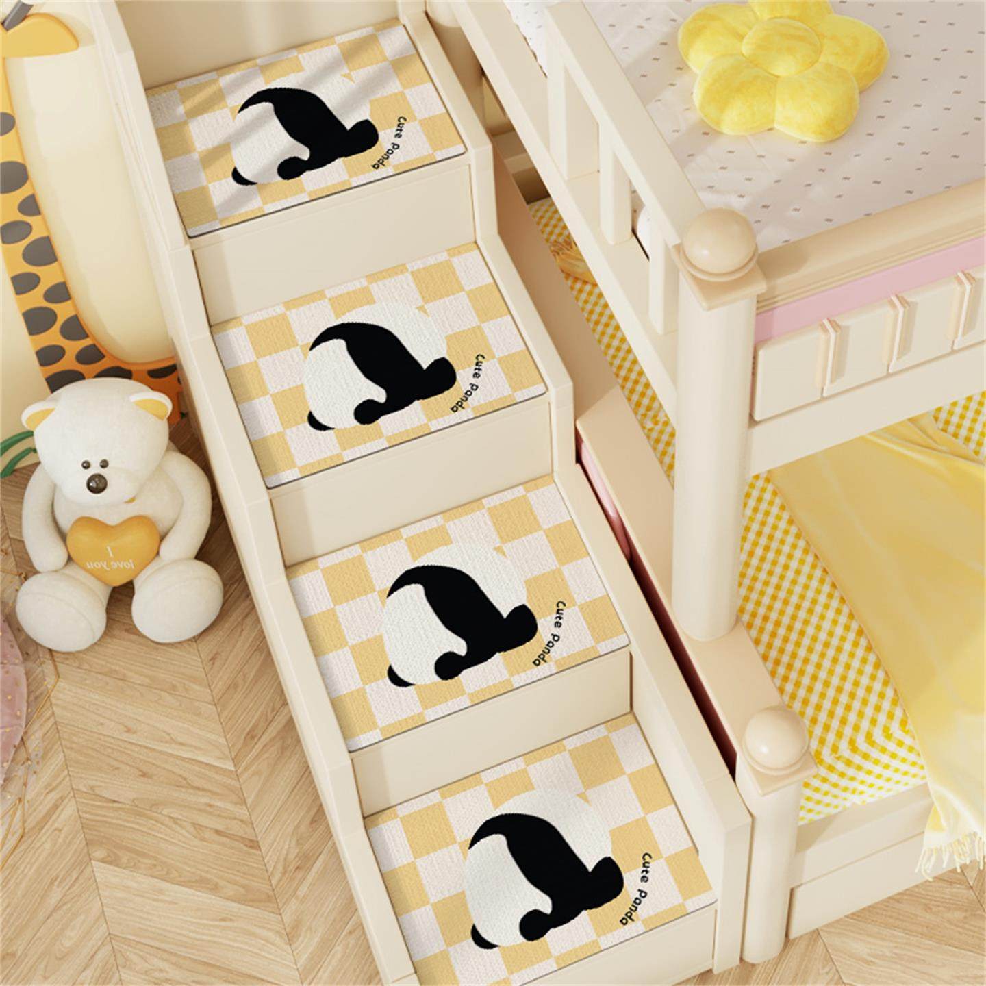 2025新款卡通楼梯垫踏步垫梯柜台阶隔音垫儿童房上下铺专用脚踏垫,淘宝优惠券,粉丝福利购,淘宝优惠卷