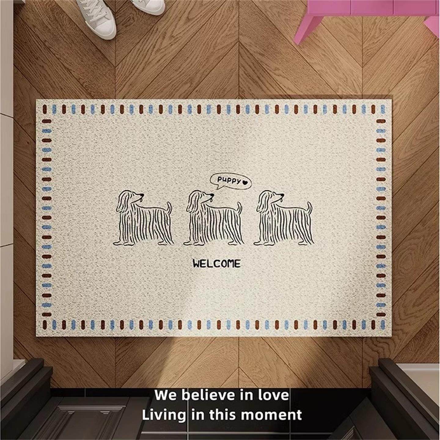 美拉德入户门丝圈地垫中古风进门耐脏防滑蹭土脚垫家用可定制地毯,淘宝优惠券,粉丝福利购,淘宝优惠卷