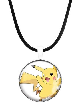 口袋妖怪皮卡鼠时光宝石项链