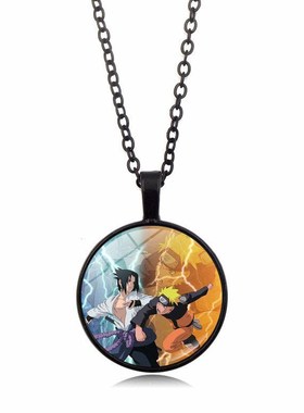 写轮眼项链学生韩版动漫周边吊坠