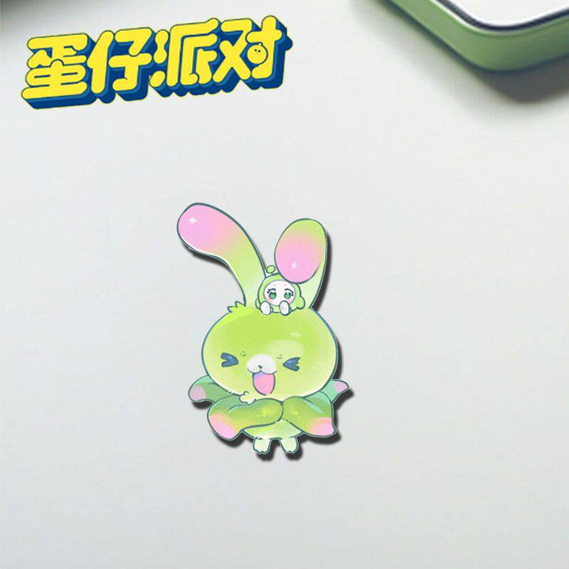 蛋仔派对蛋仔派对胸针新款蛋仔派对周边亚克力胸针神奇艾比可爱学生卡