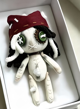 新皮肤医生拉拉队成品第五人格小良子老鼠干带骨架玩偶包挂送朋友
