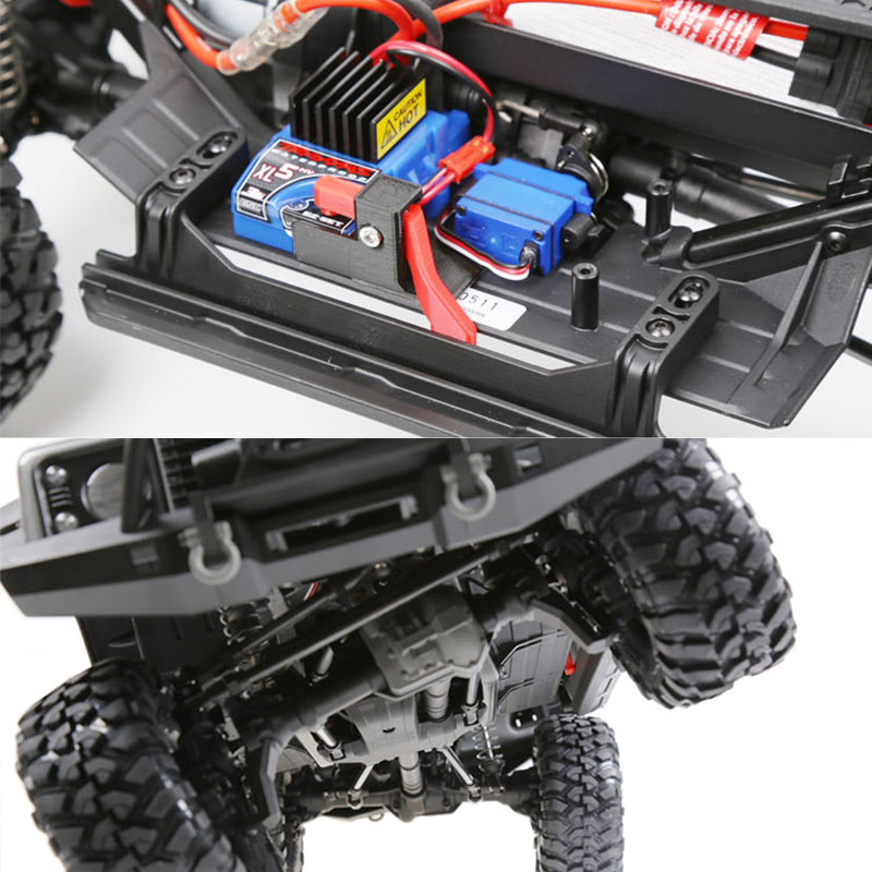 Traxxas TRX4 电调开关支架 免拆车壳开关电调 trx-4路虎福特通用 - 图0