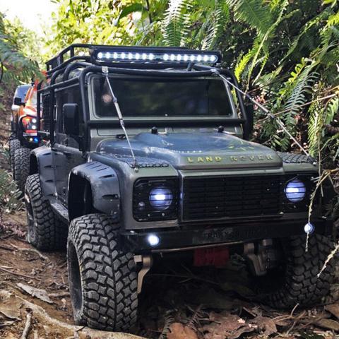 磊磊模型仿真攀爬车配件Axial SCX10 D90 D110 TRX-4车头双拉钢绳 - 图1