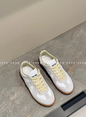 经典复古德训鞋休闲小白鞋女