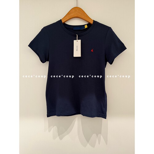 cece coup 神仙小T ！ 04/01 新品 25ss 刺绣圆领宽松T恤 短袖女 - 图1