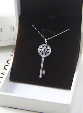 日韩风钥匙长款秋冬吊坠毛衣链