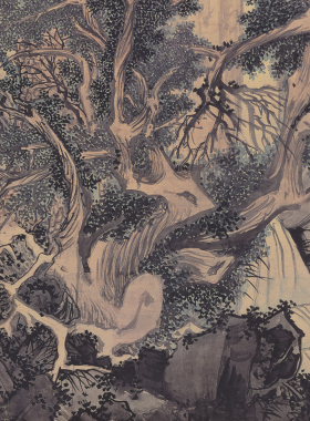 复古书画山水艺术国画装饰画