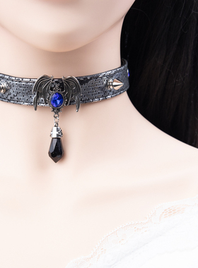 女m项圈定制刻字手工皮具真皮K9