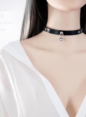 项圈定制刻字女m牵引绳链子k9手工皮具外出链子 13