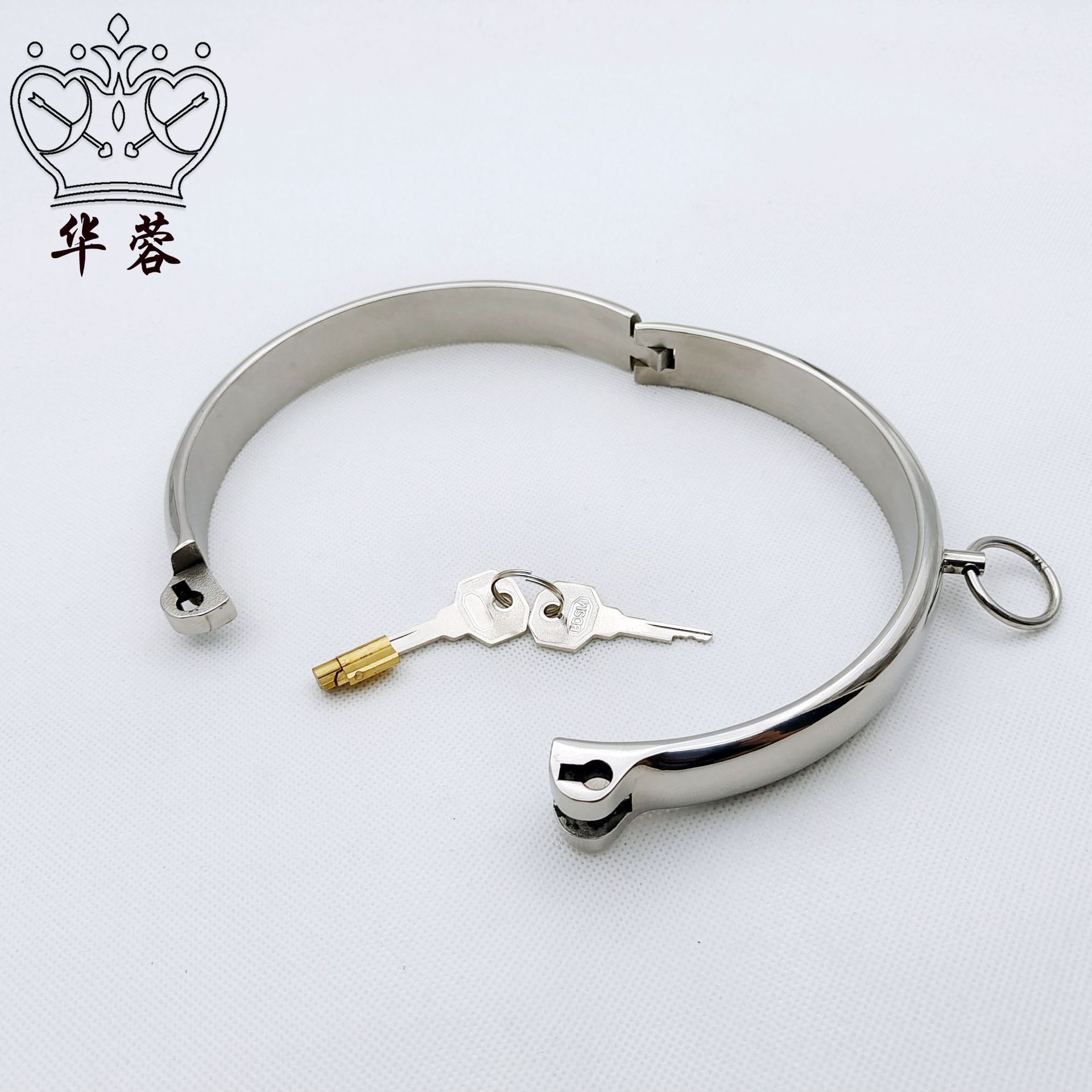 不锈钢成人用品玩具调情项圈金属sm另类捆绑调教工具