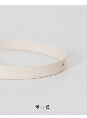 颜色展示多色展示项圈定制刻字手工皮具女m牵引绳链子k9