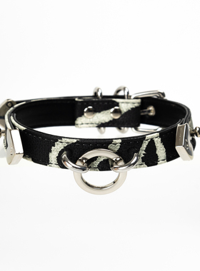 真皮手工定制刻字女士项圈