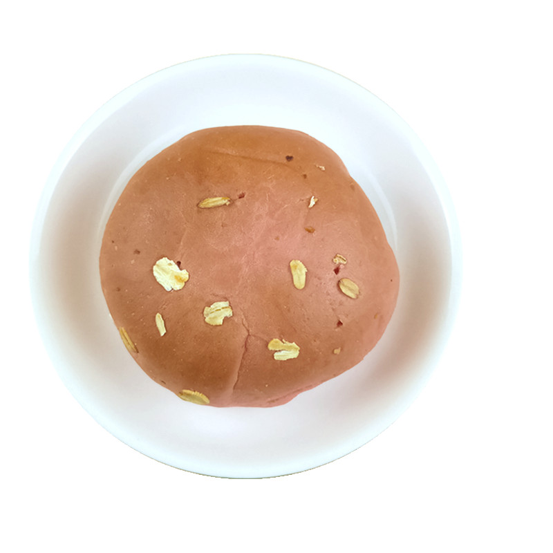 新麦潮燕麦软欧包夹心爆浆面包抹茶红豆白桃味糕点下午茶点心零食-图3
