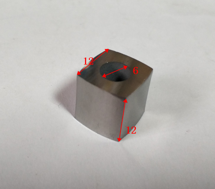 线切割导电块加硬抛光钨钢导电块12*12*614*14*8瑞均机大铁导电块 - 图2