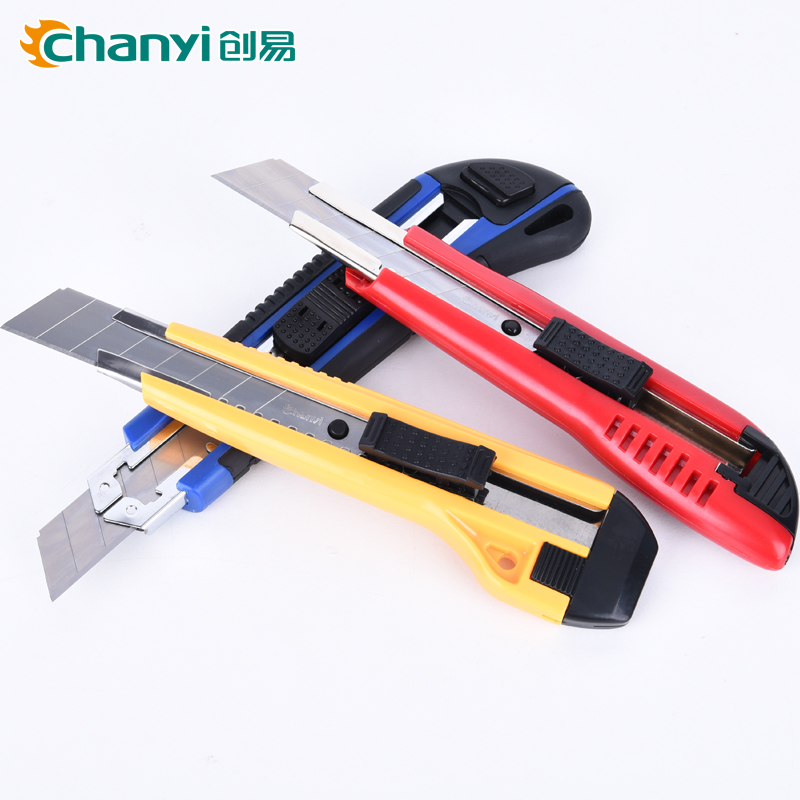 Chuangyi Utility Knife Large Multifunctional Stainless Steel Sharp Paper Knife Office Supplies Medium And Small Metal Out Of The Box Tool Knife Wallpaper Knife Pencil Sharpener