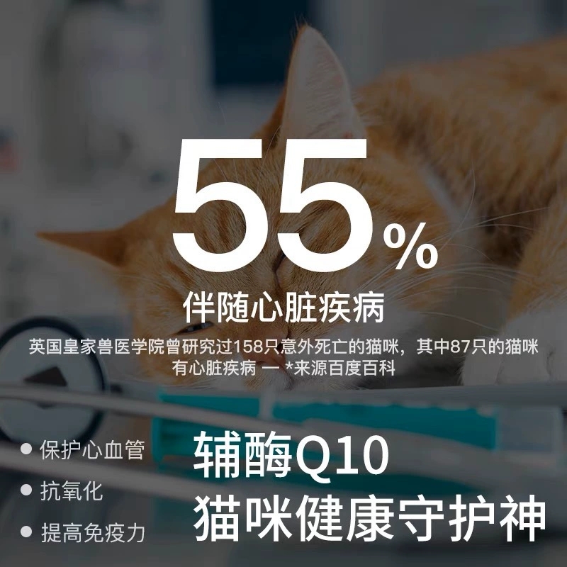 vetwish维特适金达威辅酶Q10猫咪狗狗用保护心脏心血管心率保健品 - 图1