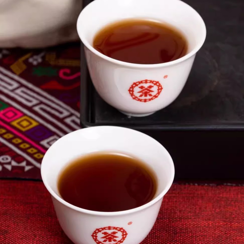 桂青六堡茶 大师系列 中茶非遗纪念茶 中茶匠心传承槟榔香10350 - 图3