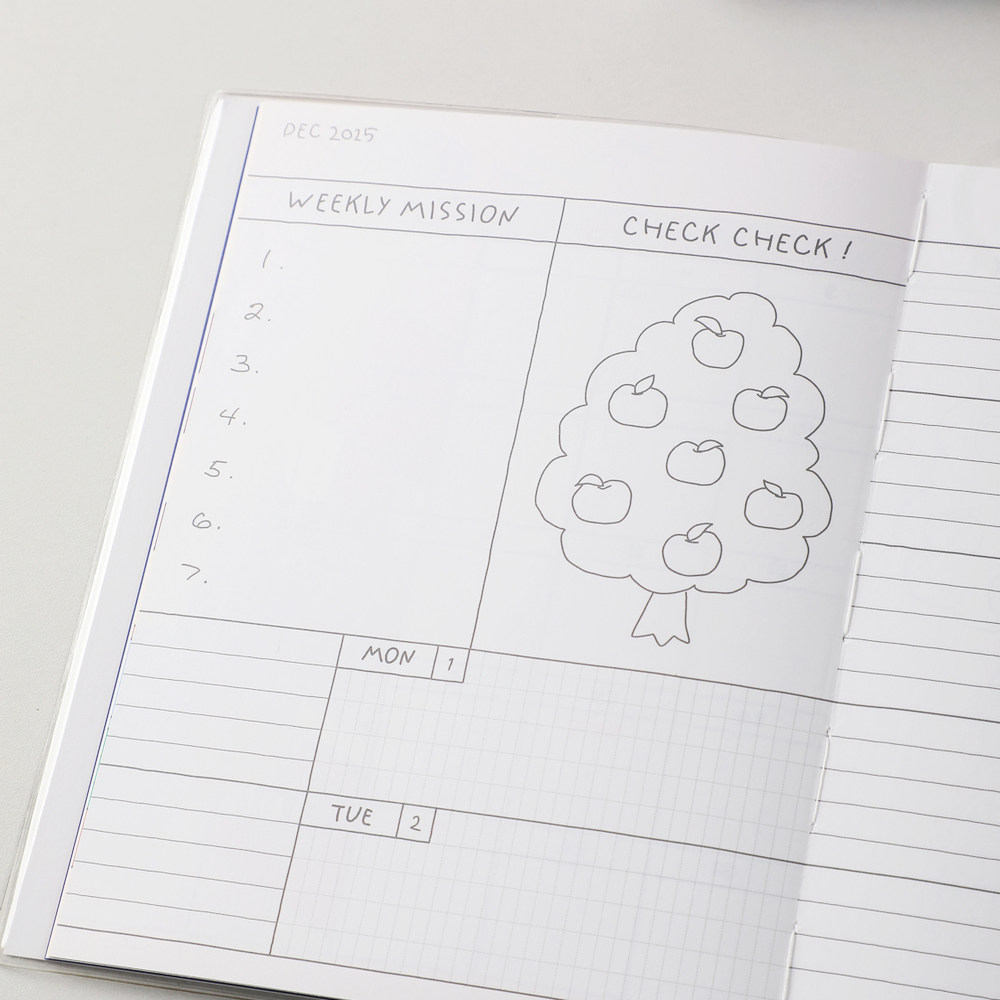 韩国dailylike可爱彩页2026日程本胶套周计划手账本记事本mybuddy,淘宝优惠券,粉丝福利购,淘宝优惠卷