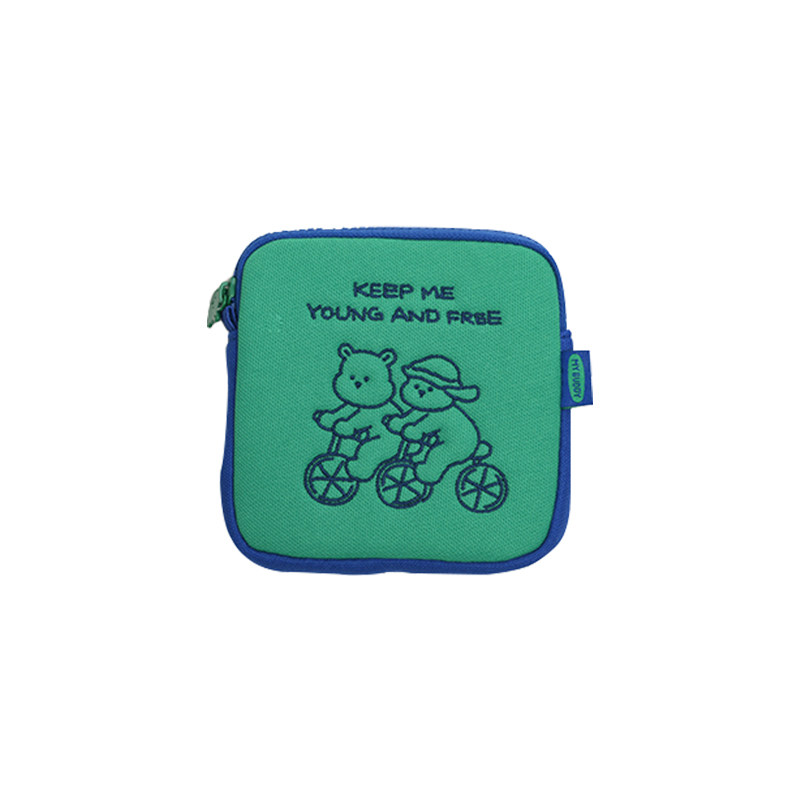 韩国dailylike可爱便携方形化妆包女卫生棉包防震数码整理收纳包,淘宝优惠券,粉丝福利购,淘宝优惠卷