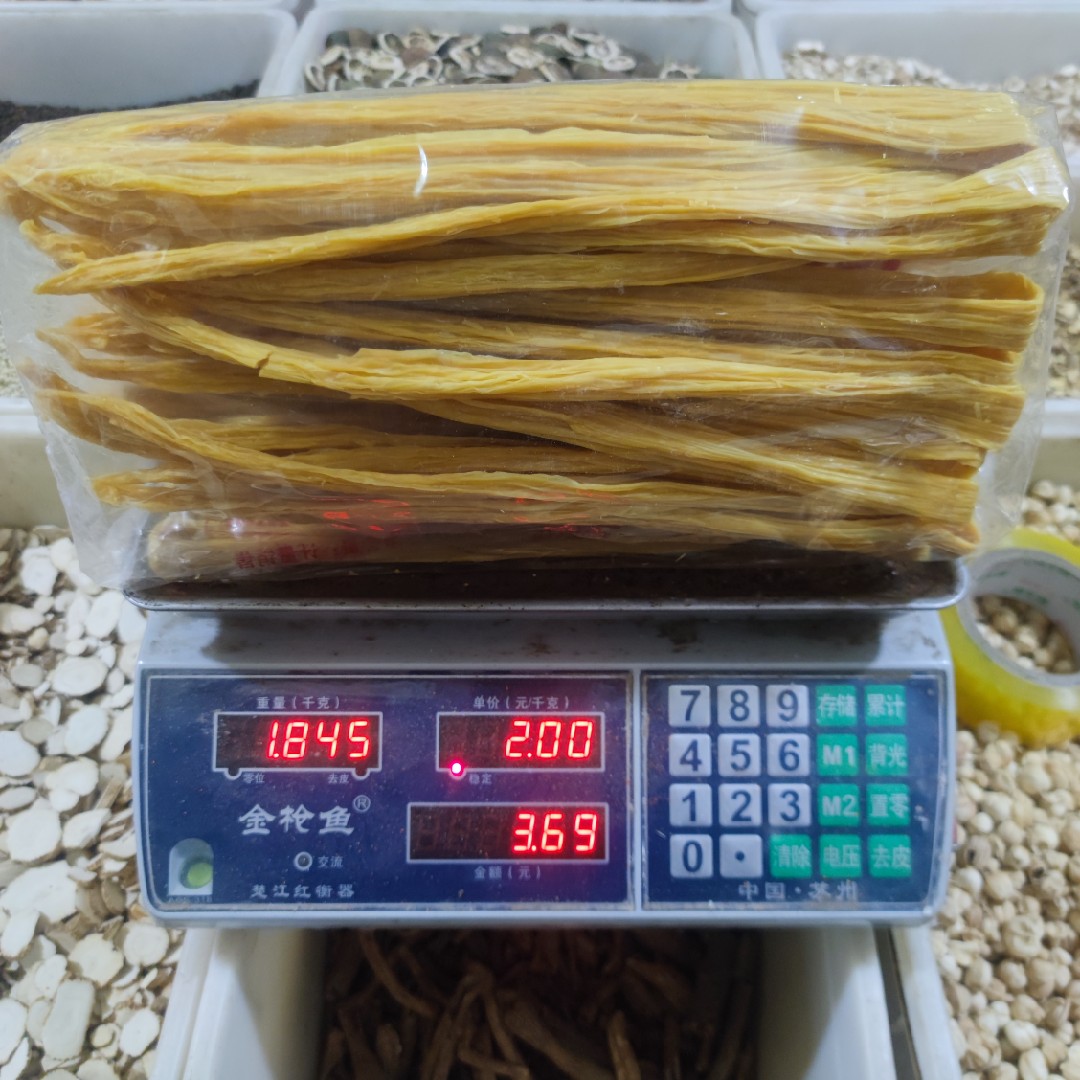 金星商用腐竹干货纯正高质量纯正手工腐竹凉拌卤菜豆制品麻辣烫-图0