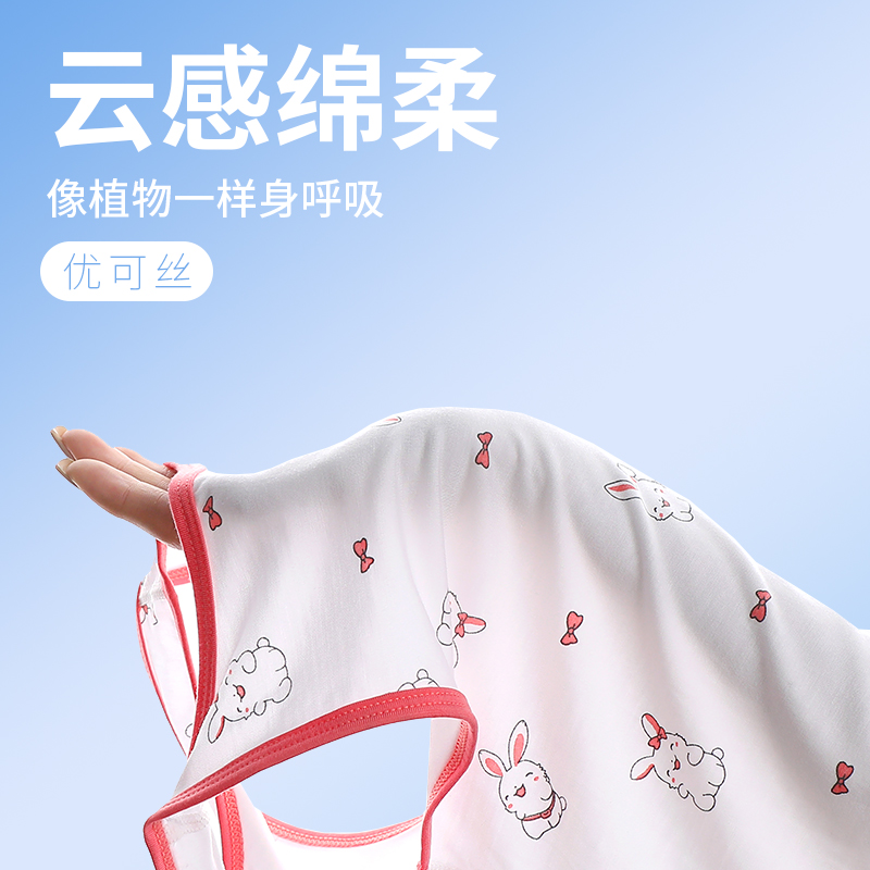 莫代尔女童吊带背心2025夏季薄款宝宝小女孩冰丝无袖打底衫睡衣 - 图1