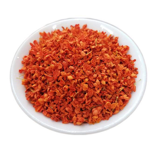 桂花干食用桂花茶干桂花2025新花散装新鲜红色桂林丹桂花500g干花 - 图2