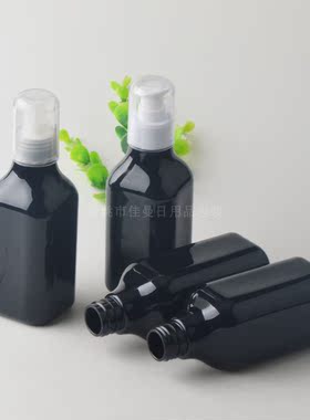 200ml毫升圆头粉泵瓶PET塑料瓶鸟嘴瓶按压瓶乳液包装空瓶子分装瓶