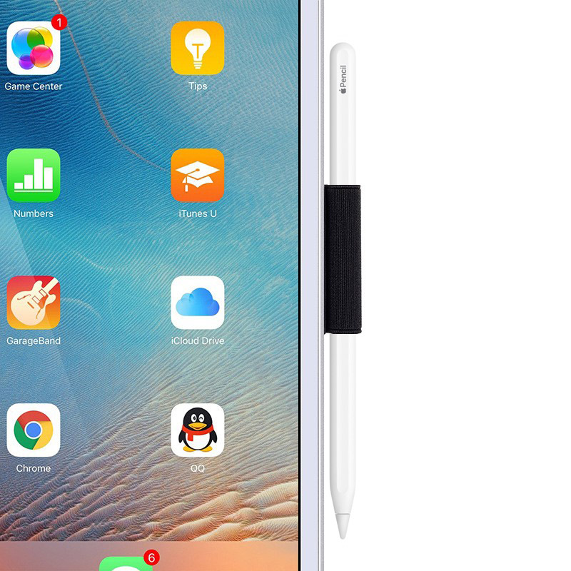 适用于苹果apple pencil2代1代笔套防丢笔贴平板皮套手写笔保护套-图3