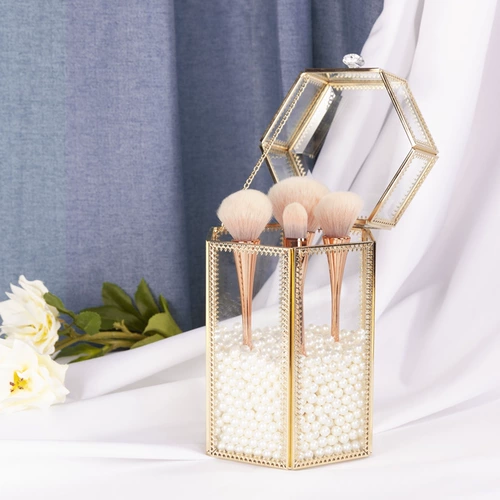 Кисть, система хранения, настольный косметический карандаш для бровей, коробка для хранения