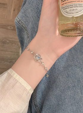 picalela小众设计森系星月手链女