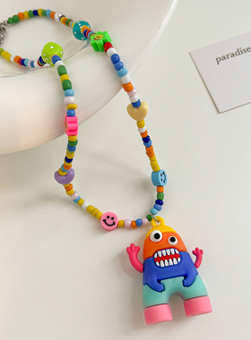 设计感小众可爱项链女