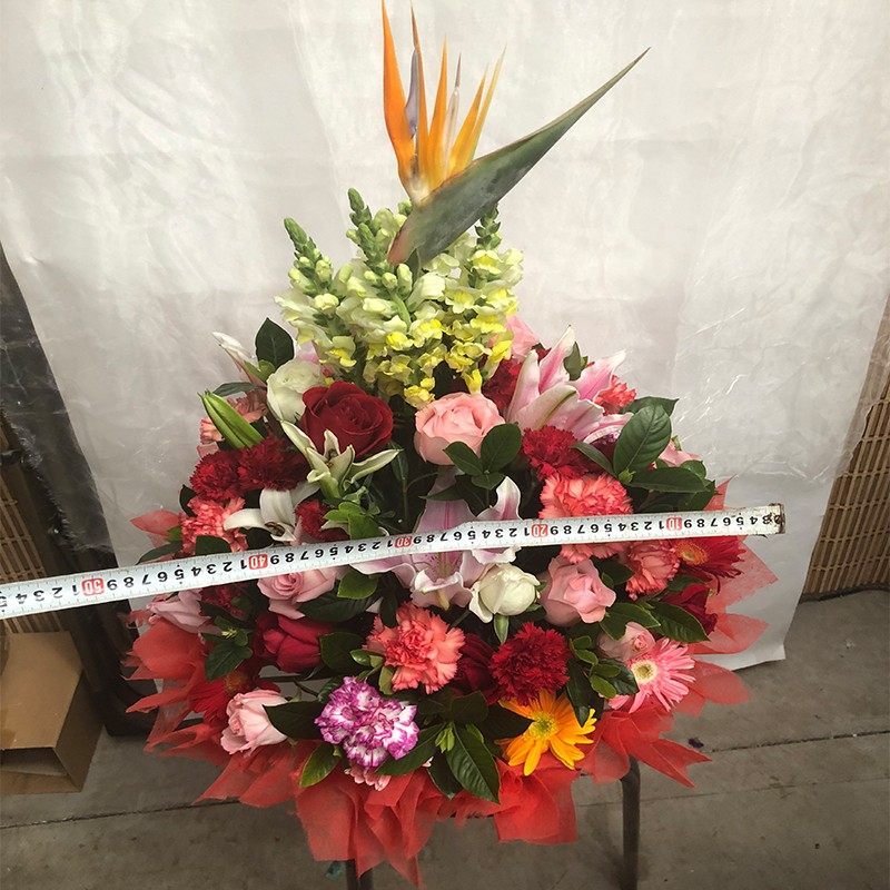 四面观鲜花花篮妈妈生日长辈老人过寿探望病人祝福北京同城速递