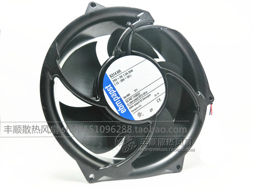 220V 12V 24V 48V电焊机机柜冷却排风扇风机烧烤吸烟扇/排烟扇 - 图2