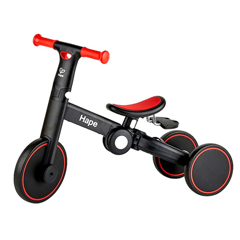 Hape儿童平衡车2岁+宝宝小孩玩具扭扭车滑行车无脚踏三轮车三合一 - 图3
