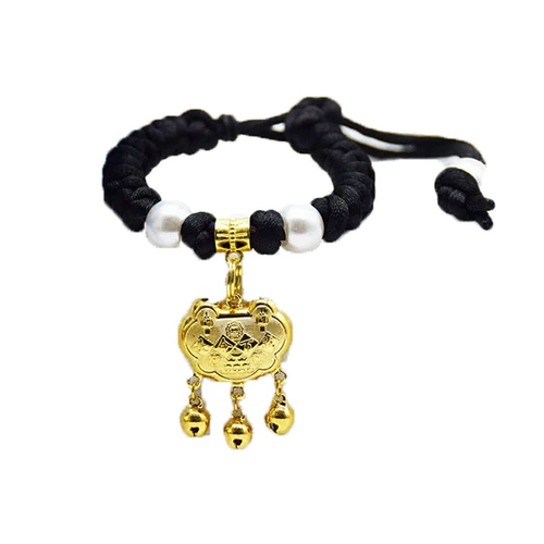 Петутная собака кошка рука с длинным с длинным золотистым ожерельем для ожерелья плюшевого медведя Корки маленькая средняя большая собака большая кошка